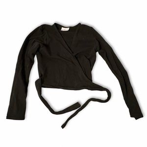 Capezio Girl’s Ballet Wrap Top Size I